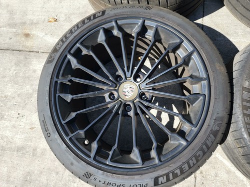 2010-2016 PORSCHE PANAMERA VICTOR WURTTEMBURG 20x11 20x10 STAGGERED WHEEL SET - Picture 5 of 13