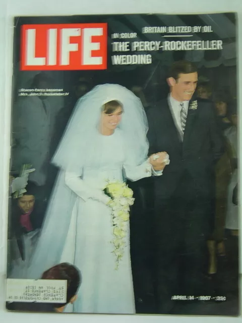 1967 Life Magazine: The Sharon Percy & John D Rockefeller Wedding