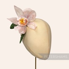 'Ora' Vintage 1950/60s German Orchid Silk Flower for Millinery