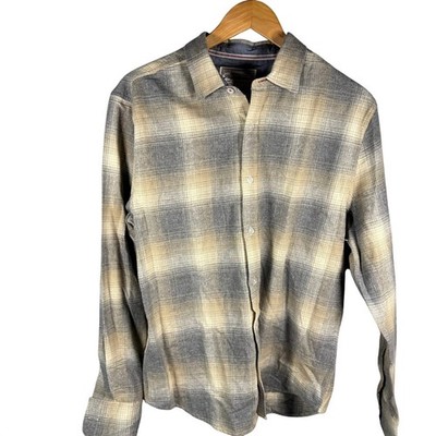 NWT Flag & Anthem Men's Plaid Long Sleeve Button Down Shirt M