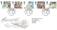 1994 Christmas. Philatelic Bureau Cancellation First Day Cover