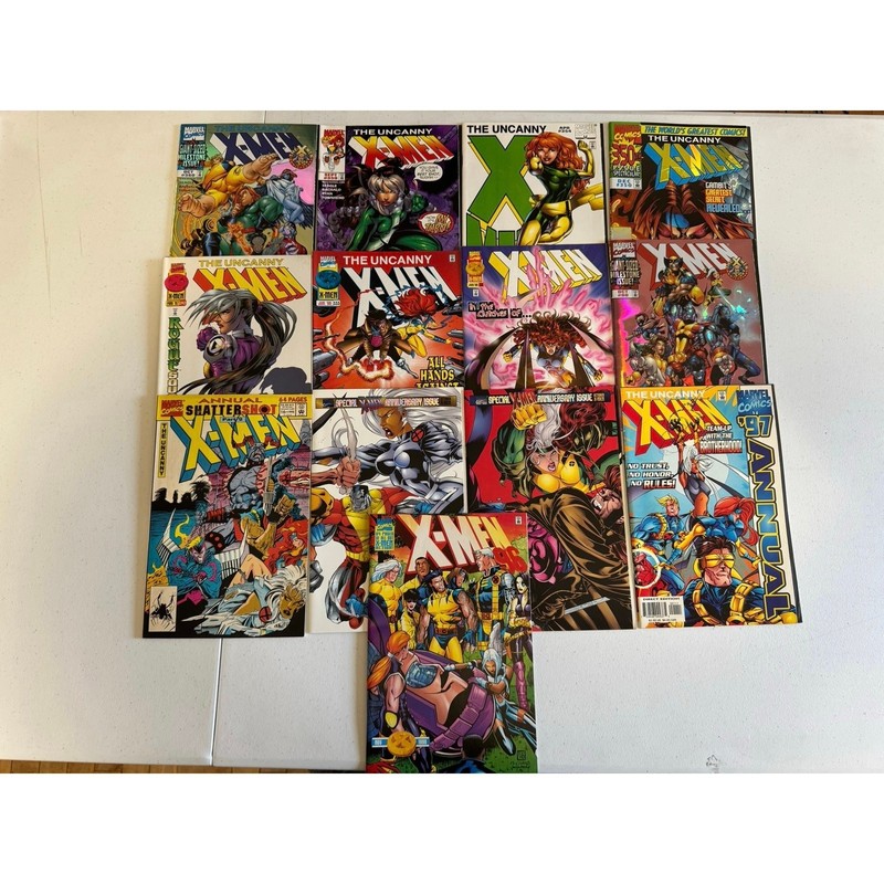 Marvel Comic Lot The X-MEN Comic Lot LIST IN DESCRIPTION 13 X-MEN Comics