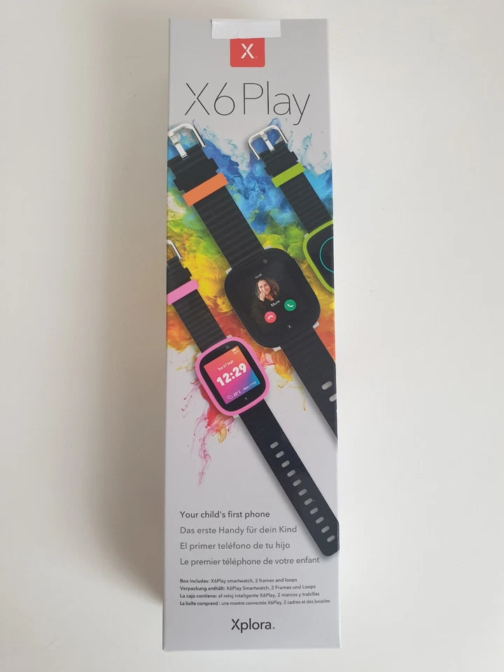 Xplora Kidswatch X6 Play eSIM 8GB Schwarz 4G IP68 GPS Kamera Smartwatch X6E Neu - Bild 3 von 4