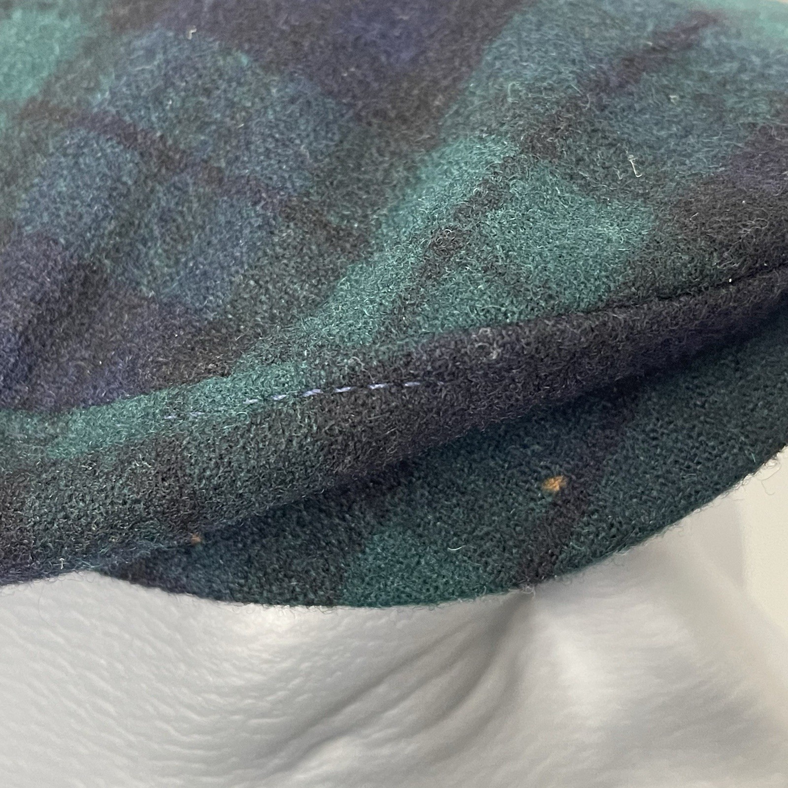 PENDLETON Medium Cap Hat Green Red Bl Tartan Plai… - image 8