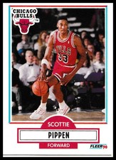 1990-91 Fleer #30 Scottie Pippen Chicago Bulls