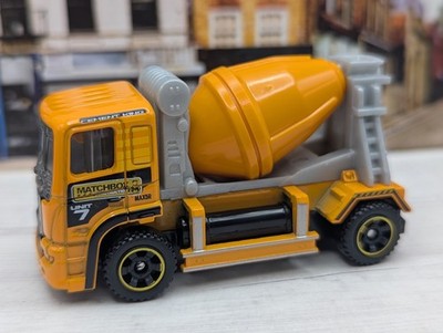 2026 CONSTRUCTION CREW Exclusive CEMENT KING l orange;Unit 7 Matchbox LOOSE