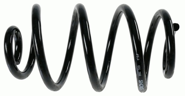 1X Sachs Fahrwerksfeder 994 103 FüR Micra K12 Nissan 12,95Mm 3 16V 160-image