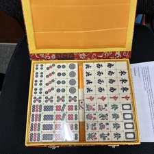 Mah Jong Set-Red