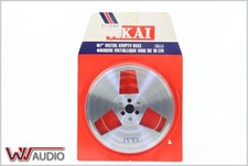 Akai 7 Metal Empty Reel 18 cm Rare. NOS New Old Stock. (2)