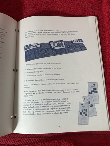 Sears Diamond Retail training handbook 1965 RARE - Picture 6 of 9