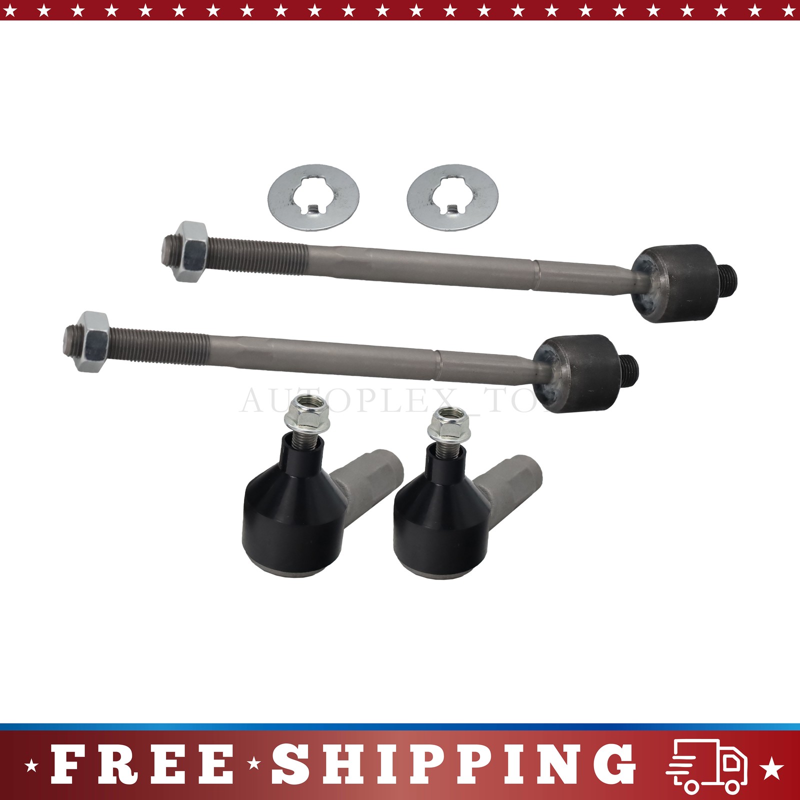 Maserati Quattroporte 2003-2012 Right Outer Inner tie rods Set