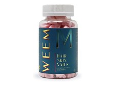 WEEM Hair Skin And Nails Gummies - Supports Healthy Hair - Vegan Biotin Vitamins
