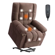 Elderly Electric Power Lift chair Massage Recliner Chair Lazy Heated Lounge Sofa