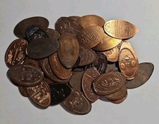 50 Random Lot Of Disney Theme Parks and Characters Souvenir Pressed Penny Lot 2