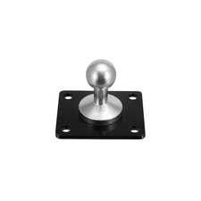ARKON Mounts Metal 4 Hole AMPS to 17mm Ball Adapter 3 inches x, Black