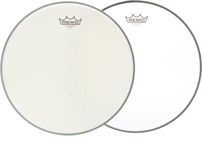 Remo Ambassador Coated 2-piece Snare Drum Propack - 14 inch (2-pack) Bundle