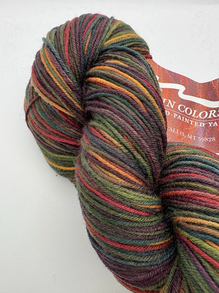 HILO DE COLORES MONTAÑA - Crazyfoot 'Wilderness' Superwash Merino Nylon Otoño Otoño Foto 3 de 4