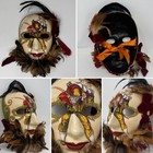 Venetian MASK Masquerade Giangurgolo Harlequin Jester Commedia Carnival Theater