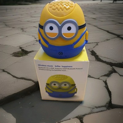 Wireless Music / Bluetooth V2.1 + EDR Minions Mini  Soundbox Radio SD Card