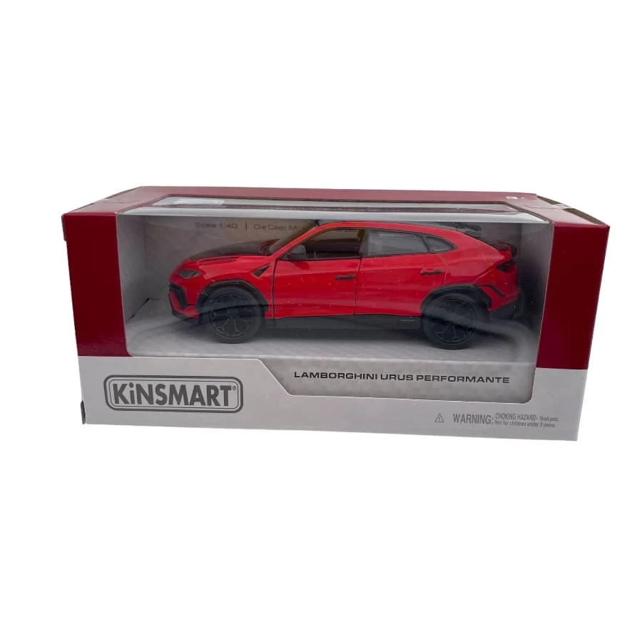 Modellino Auto Kinsmart 1/32 Lamborghini Urus Performante Red - Immagine 2 di 2