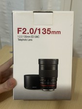 Samyang Obiettivo Reflex 135mm f/2.0 ED UMC - Full Frame, Manuale