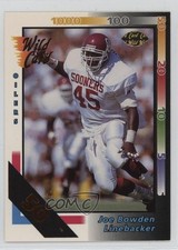 1992 Wild Card 50 Stripe Joe Bowden #93 Rookie RC 4hj. rookie card picture