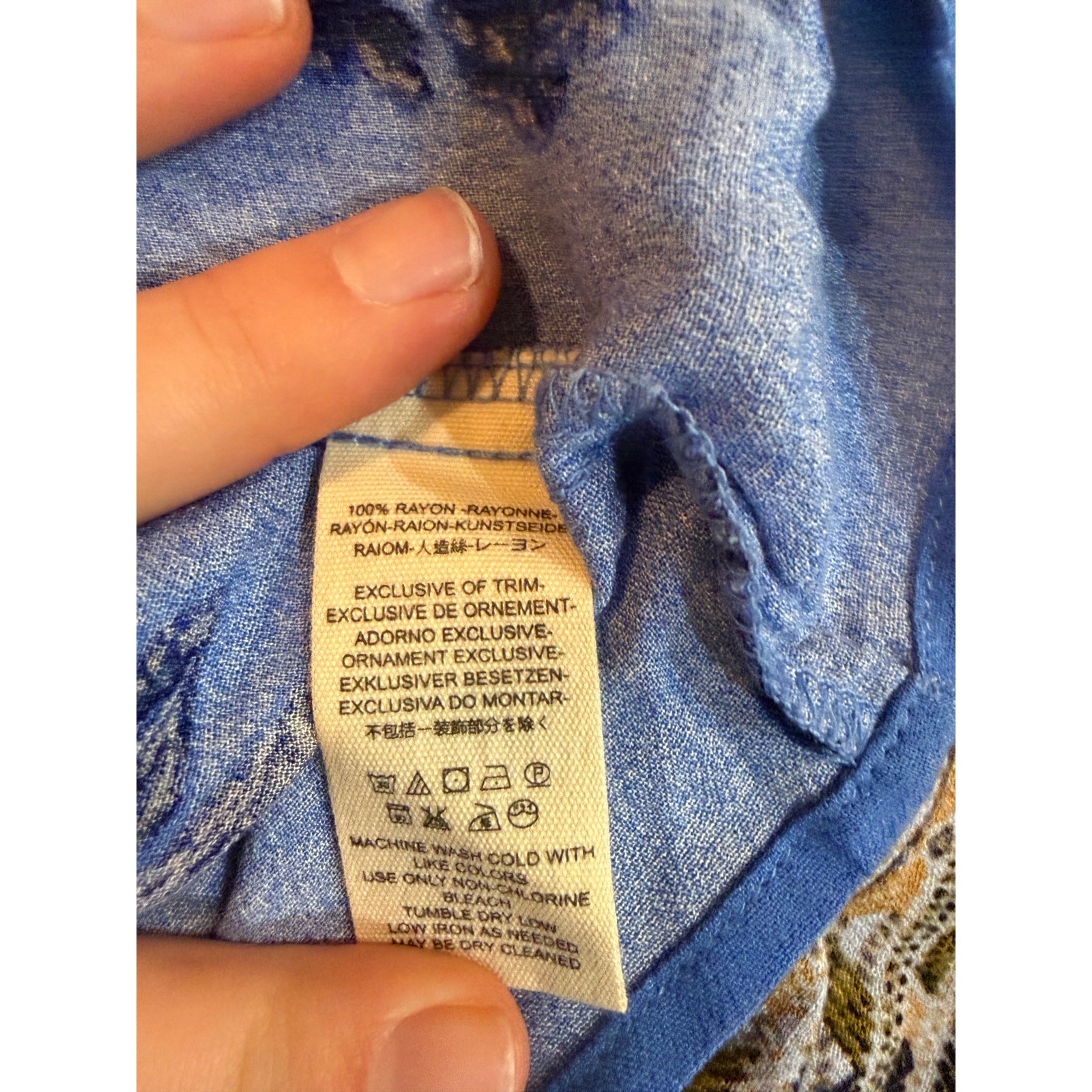 Boho Free People Patchwork Blouse - image 4