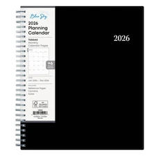 Blue Sky 2026 Monthly Planner Calendar, January 2026 - December 2026, 8" x 10...