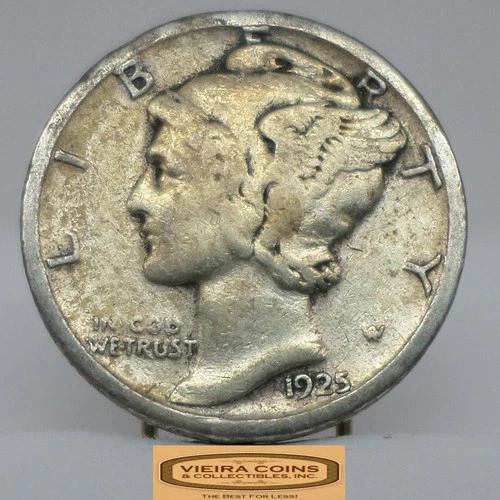 1925-S Mercury Silver Dime - #C58495NQ