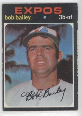 1971 O-Pee-Chee Bob Bailey #157 9vx