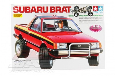 タミヤ　フルセットです。　86 Tamiya 58384 1/10 RC Car 2WD Pick-Up Truck Kit Subaru Brat w/ESC