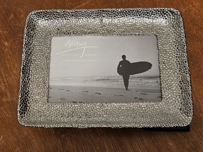 MICHAEL ARAM Mantaray 4''×6'' Picture Frame Silver Tone