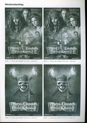 Pirates Of The Caribbean 2 - Werberatschlag