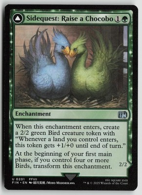 Sidequest: Raise a Chocobo Lightly Played 201 FINAL FANTASY Magic: The Gathering
