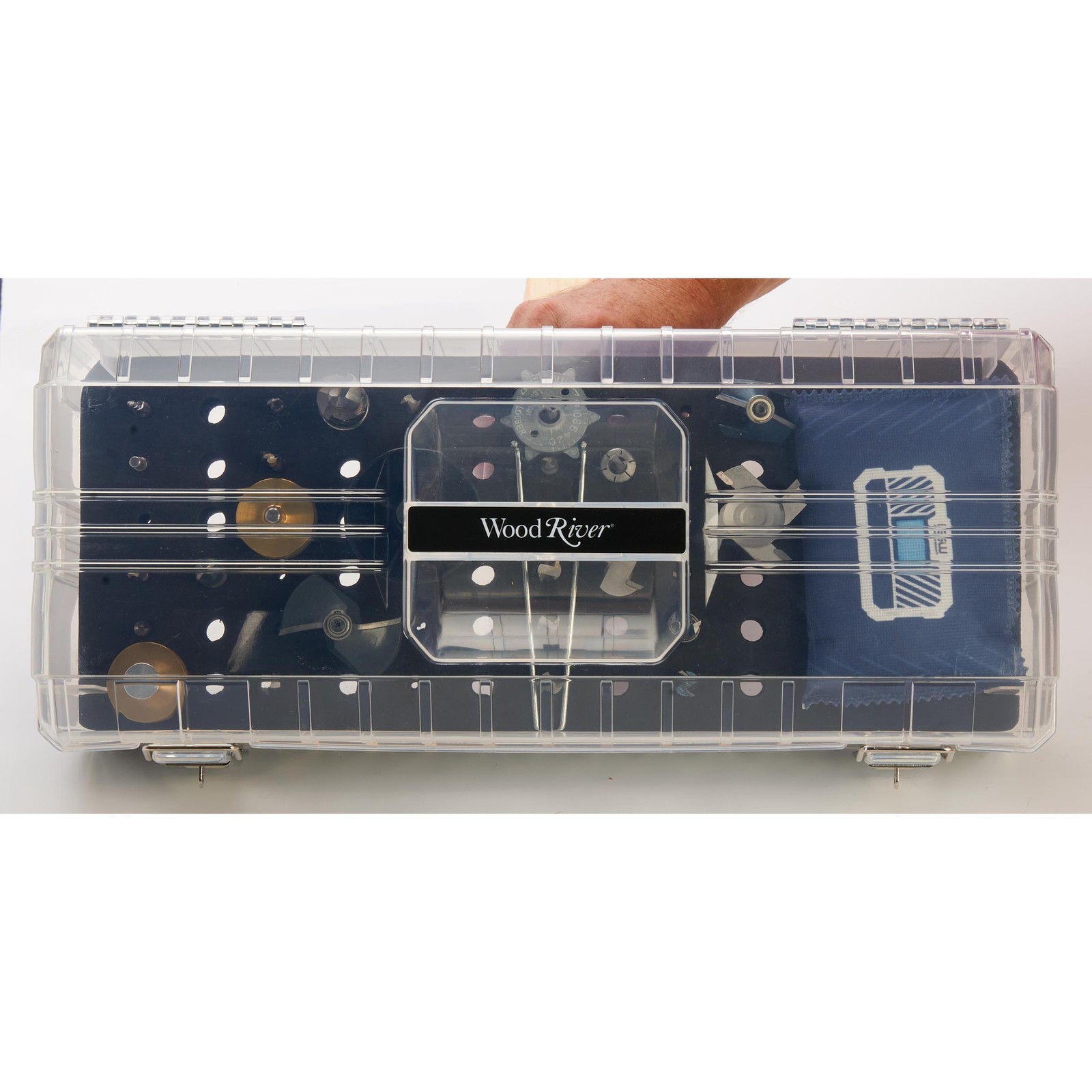 WOODRIVER Router Bit Storage Case