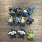Vintage Pokemon Burger King Squirt Toys Blastoise Squirtle Look Lot Of 11