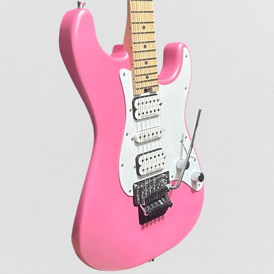 Charvel Pro-Mod So-Cal Style 1 HSH FR M Electric Guitar - Pink - Image 2 of 4