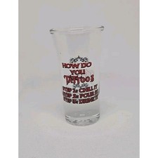 Vintage Captain Morgan TATTOO Shot Glass Collector