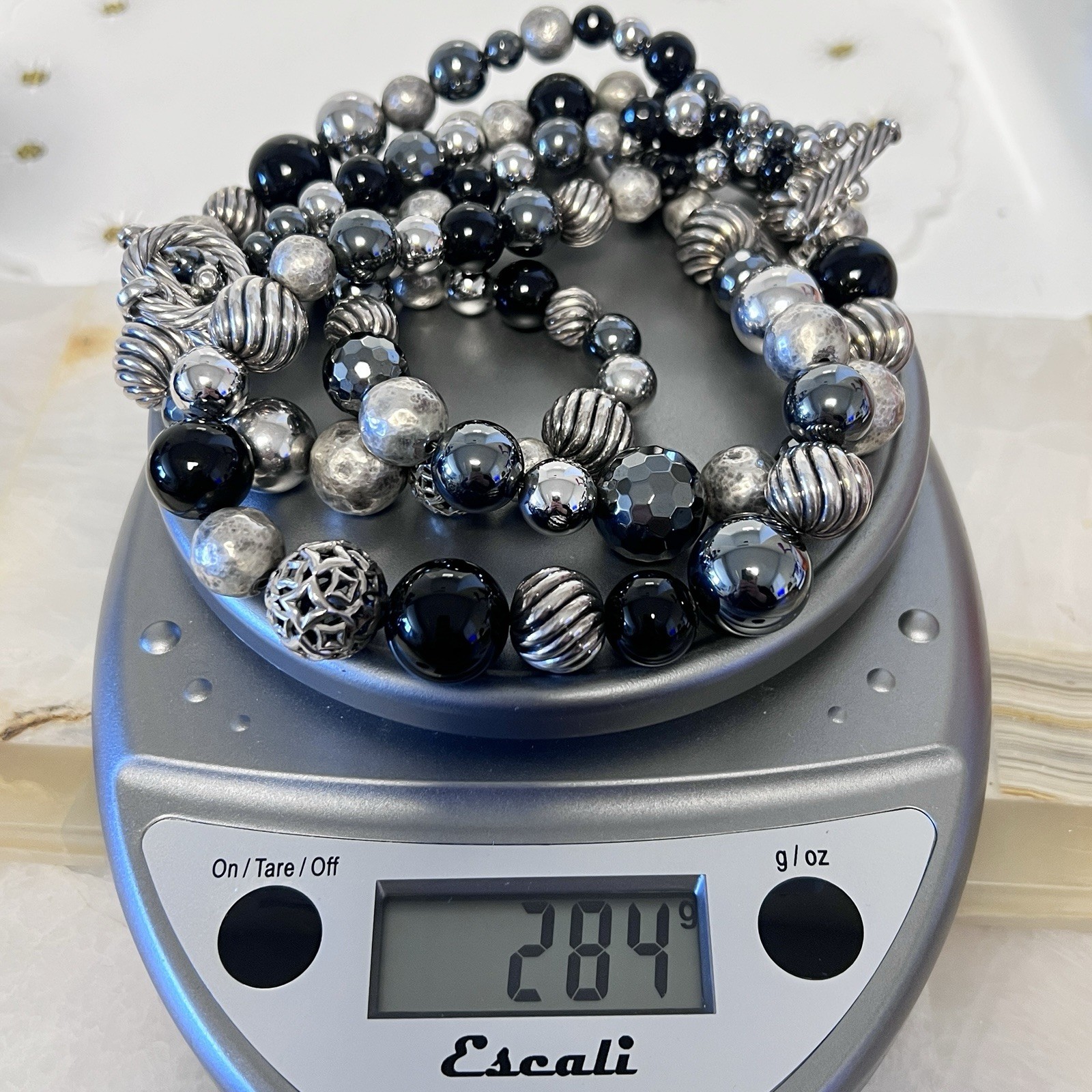 David Yurman Elements Statement 3 Stand Necklace … - image 8