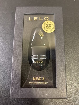 LELO NEA 3 Ladies Personal Massager Pitch Black Waterproof Rechargeable 10 Modes