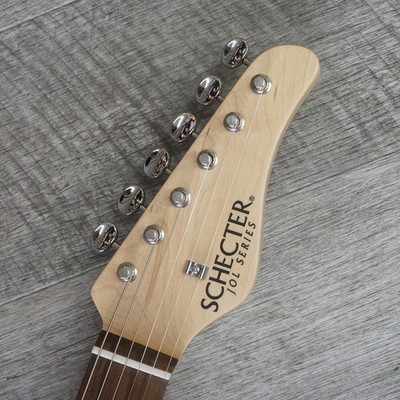 Schecter OL-PT-AL DBL E-Gitarre Deep Blue TL Korpus Erle/Mahagoni