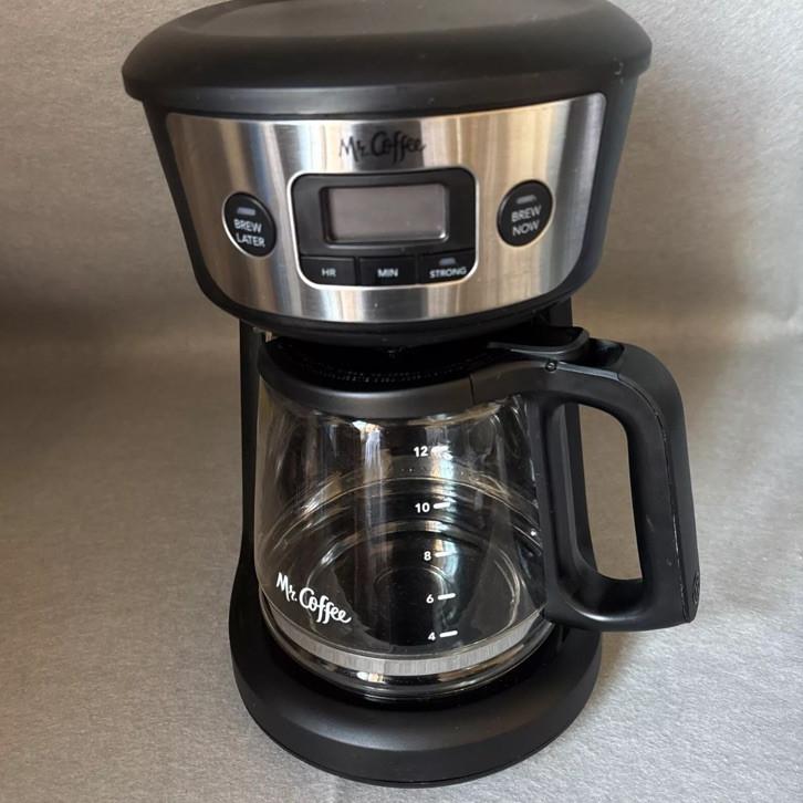 Coffee 12 Cup Programmable Coffee Maker with Strong Brew