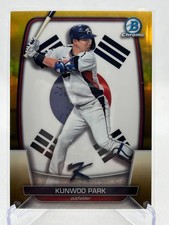 2023 Bowman Chrome Kunwoo Park Gold Refractor /50 Korea WBC #WBC-18