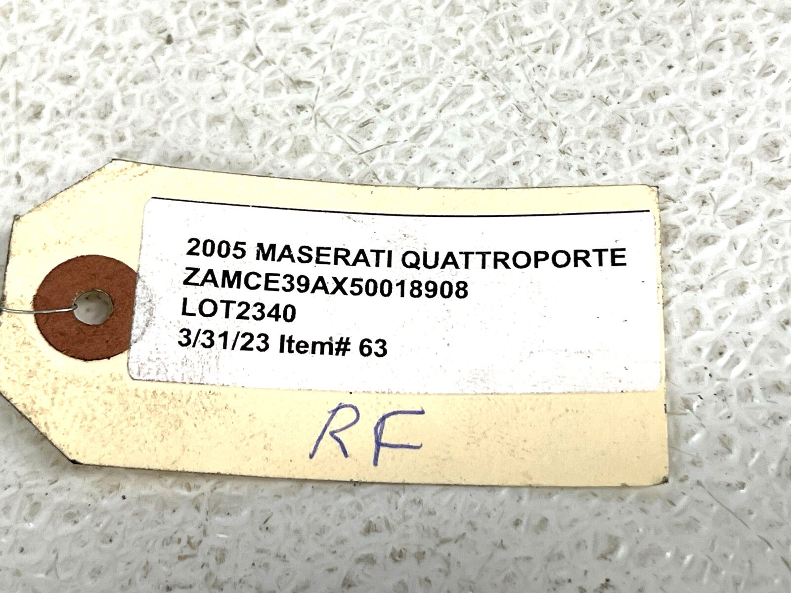 Maserati Quattroporte 2003-2008 Front Right Headlight wiring harness