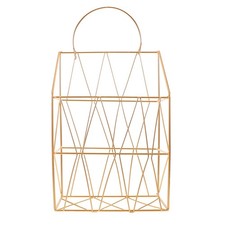  Wandzeitschriftenständer: Metallener Aktenhalter/Postablage – Wandregal für