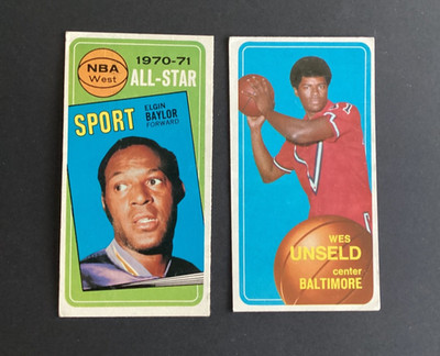 1970-71 Topps Basketball COMPLETE The SET  -U pick cards-NEW ADDS 5/28
