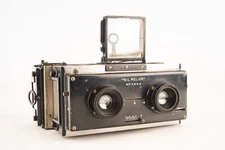 Stereo Macris-Boucher Nil Melior Stereo Jumelle Camera 6x13cm Plate Saphir Lens