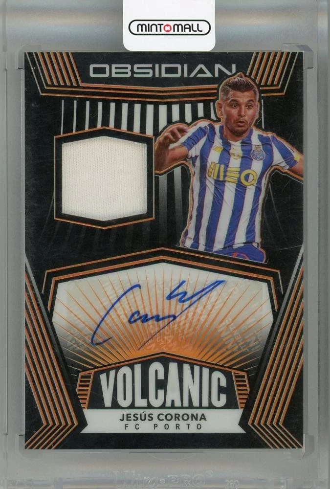 2020-21 Panini Obsidian Porto Jesus Corona Volcanic Material Auto /50