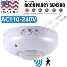 Surface Mount PIR Ceiling Occupancy Motion Sensor Detector Light Switch 360