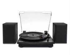 Victrola Montauk Bluetooth Turntable System Black Vinyl Record Player